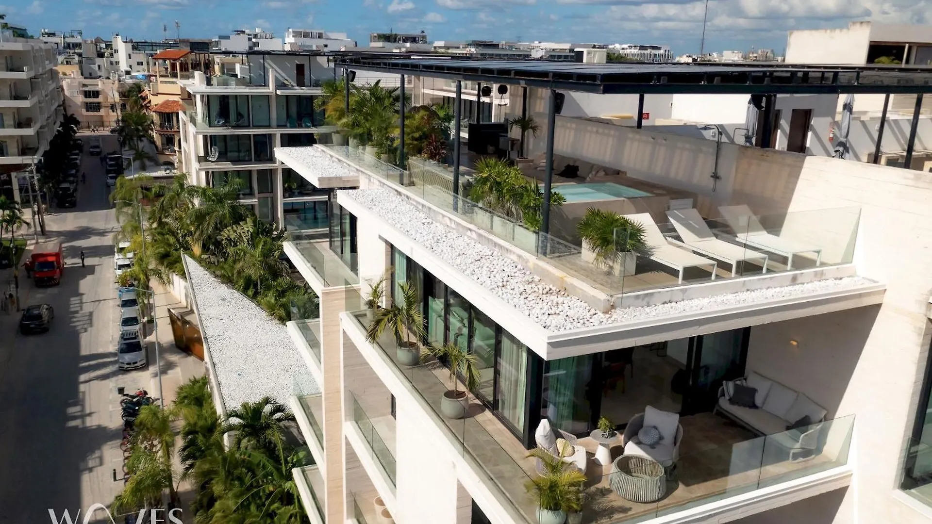 3 Br. Ocean Front Ph With Stunning Views Appartement Playa del Carmen 0*,  Mexico